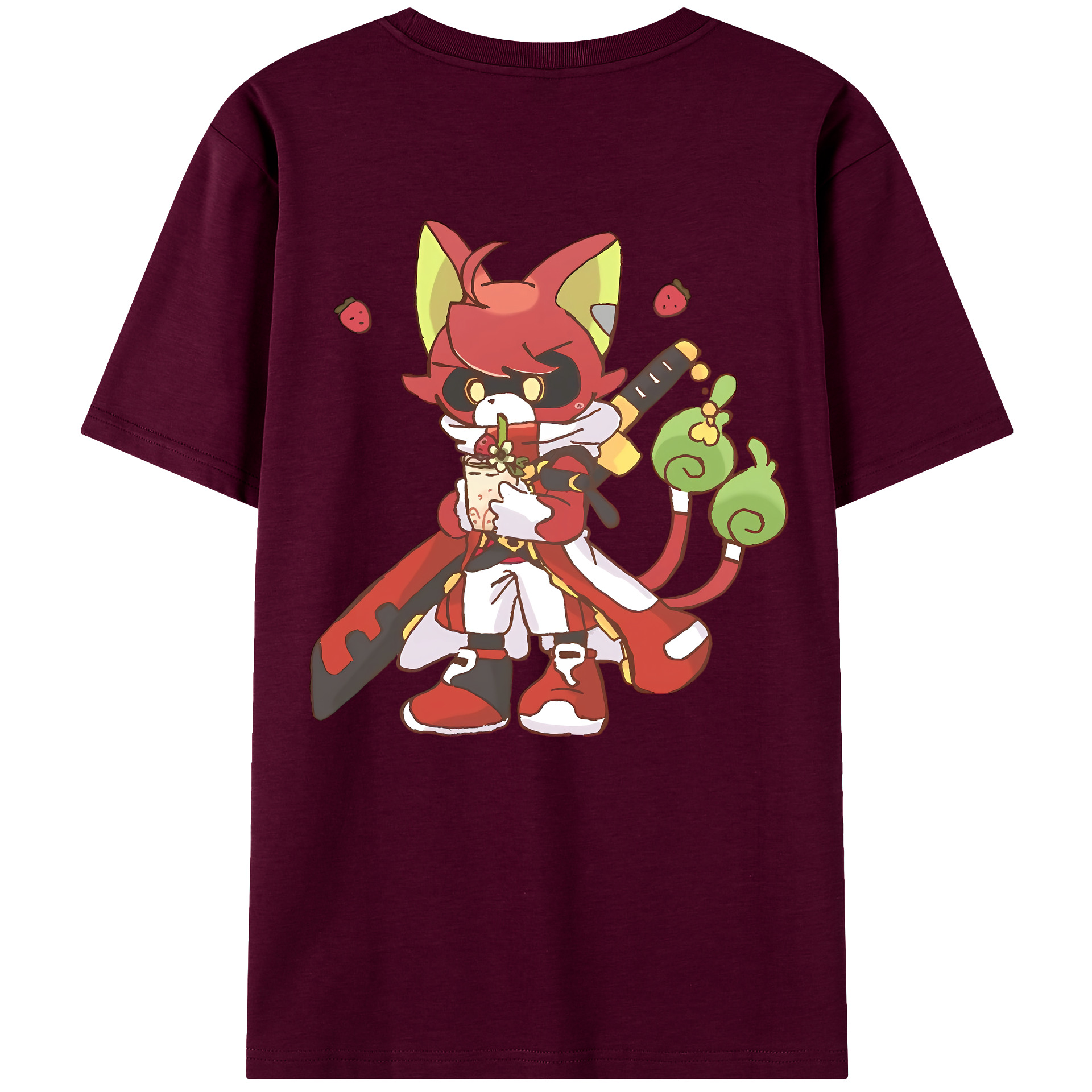 （画像用） 妖怪ウォッチ Yo-kai Watch レディース半袖Tシャツ(バックプリント)